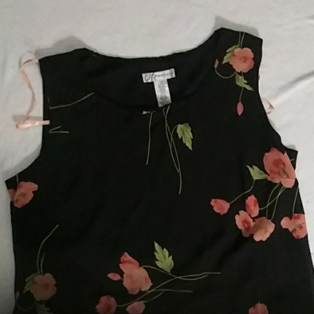 Dress Barn poppy black dress - Picture 2 of 4